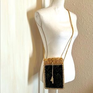 Batik print crossbody